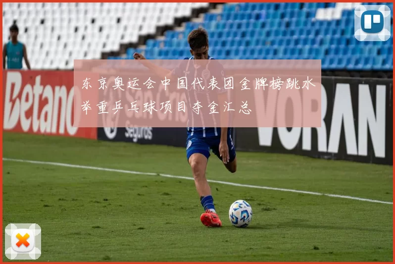 东京奥运会中国代表团金牌榜跳水举重乒乓球项目夺金汇总