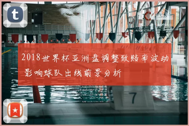 2018世界杯亚洲盘调整致赔率波动 影响球队出线前景分析