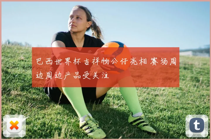 巴西世界杯吉祥物公仔亮相 赛场周边周边产品受关注